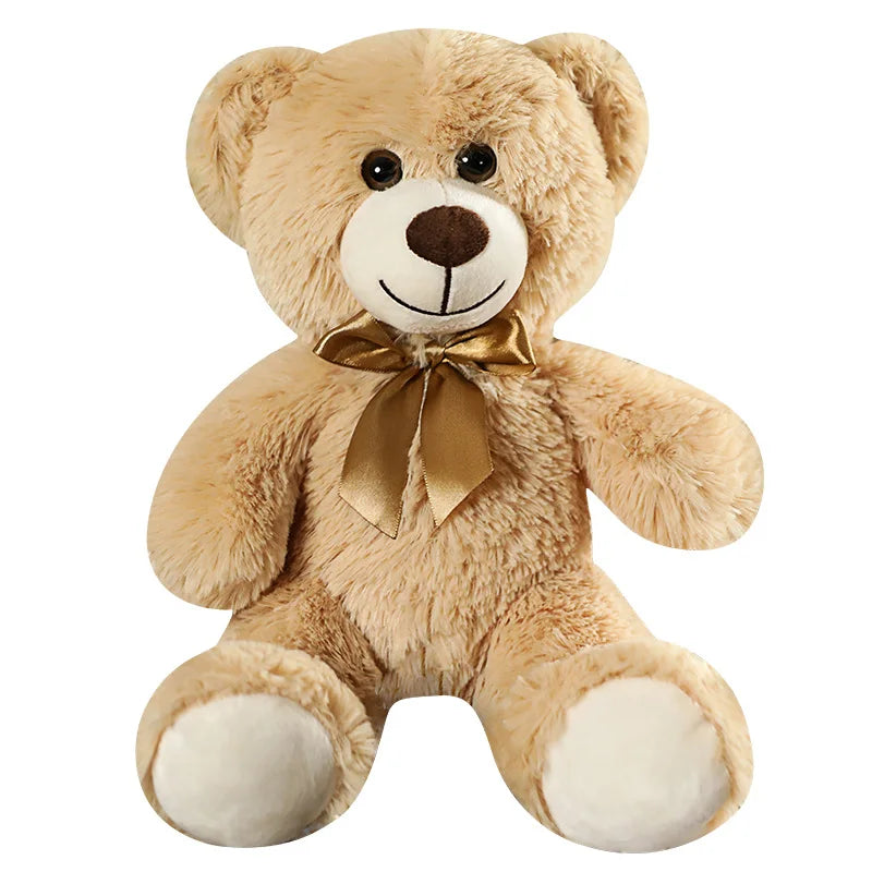 Golden Bow Teddy Bear – The Classic Gift Everyone Loves