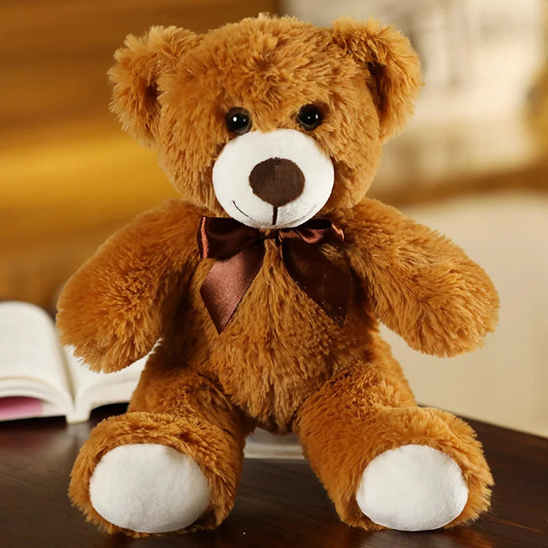 Golden Bow Teddy Bear – The Classic Gift Everyone Loves