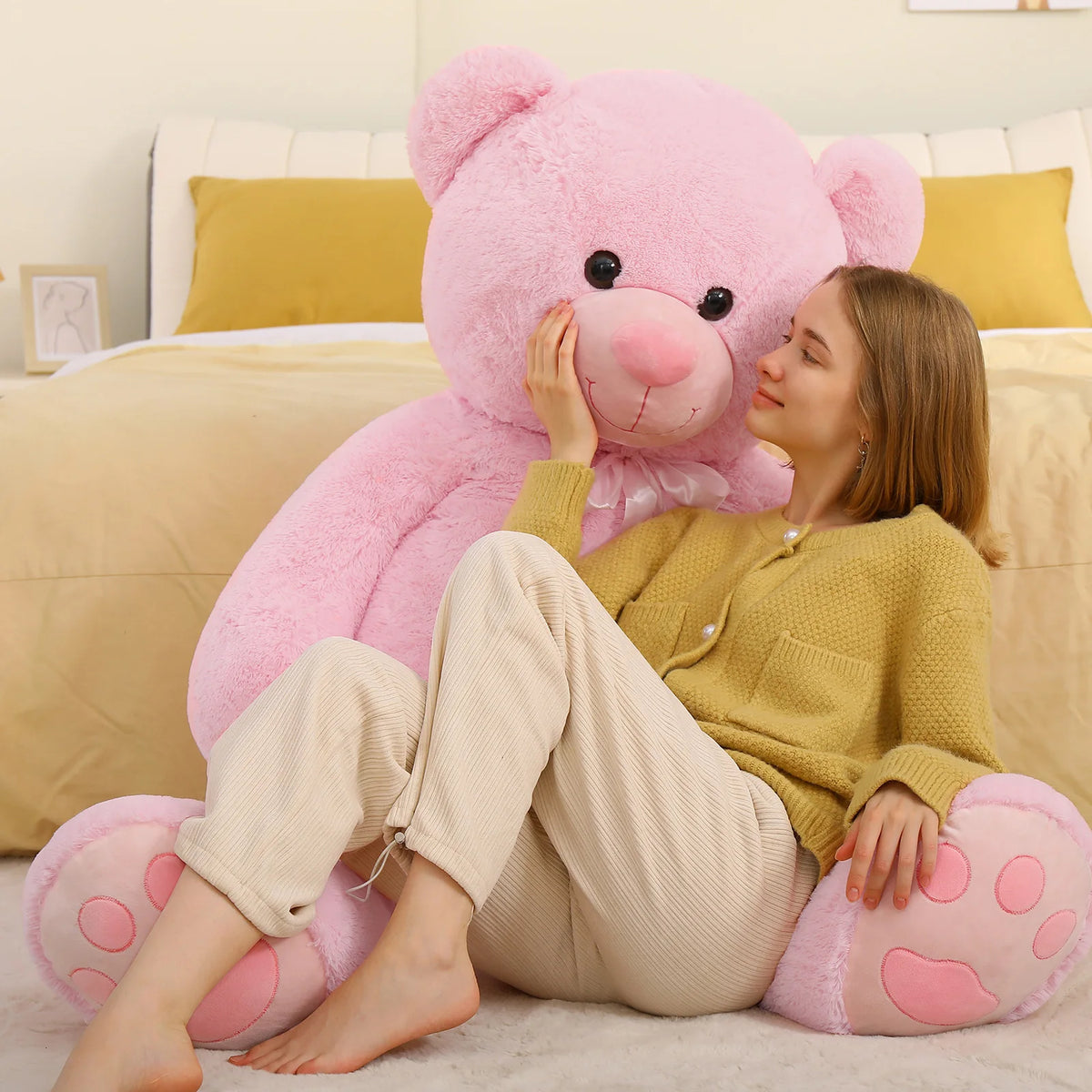 Giant Pink Teddy Bear – The Ultimate Heart-Melting Gift