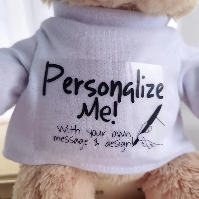 Custom Message Teddy Bear – Create Your Own Unique Gift